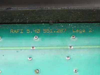 Arburg 5.40 551.287 Keypad Operator Control Panel for Injection Molding Machine