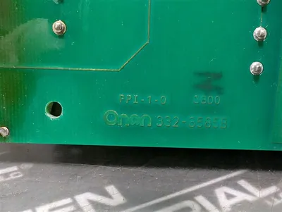 Onan 332-3585B Automatic Transfer Switch Control Board Used