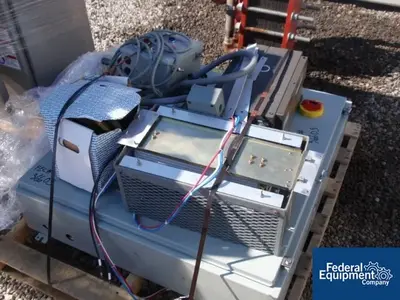 USED Patterson-Kelley 60 Cu Ft P-K Twin Shell Cross-Flow Twin Shell Blender, S/S, 115# Density