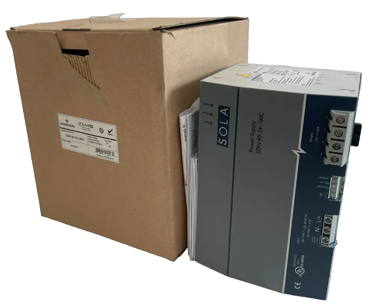 NEW SOLA SDN-40-24-100C POWER SUPPLY SDN 4024100C