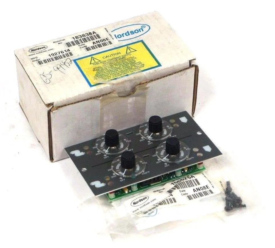 NEW NORDSON 183838A TEMPERATURE CONTROL BOARD 183838