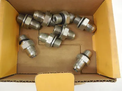 8 NEW PARKER 13955-4-3 STEEL ELBOW 1395543