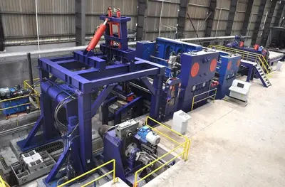 2500mm x 25mm x 80,000 Lb Cut to Length Line