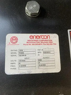 USED 2012 ENERCON LM5238