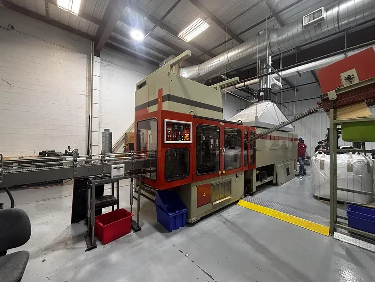 Used 1994 SIDEL BLOW MOLD BOTTLE MACHINE BSO 10-14 Blow Molding Machines Texas US | Industrial Stretch Wrapper #1302383