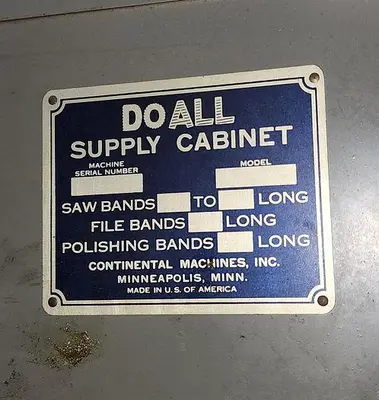 USED 1973 DOALL 3613-0