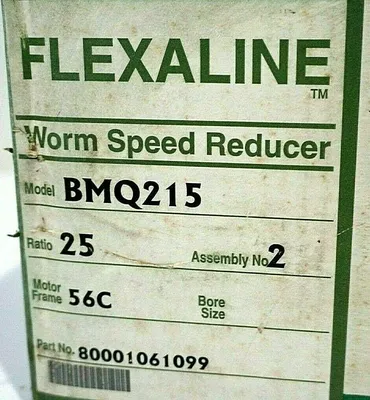 NEW GROVE GEAR BMQ215 WORM SPEED REDUCER 80001061099