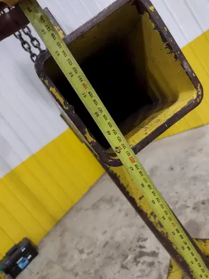 2,000 LB x 42" x 48" NATIONAL IND PALLET LIFTER CRANE ATTACHEMENT: STOCK #22369