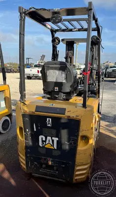 Used 2015 CATERPILLAR EC25N2 4-Wheel Sit down Electric Counterbalance Forklifts Florida US | Forklift Exchange #1274684