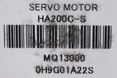 NEW MITSUBISHI HA200C-S SERVO MOTOR HA200CS