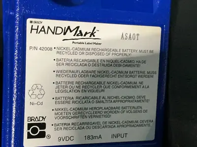 Used BRADY HANDIMARK Label Printers Ohio US | HGR 24 #1305240