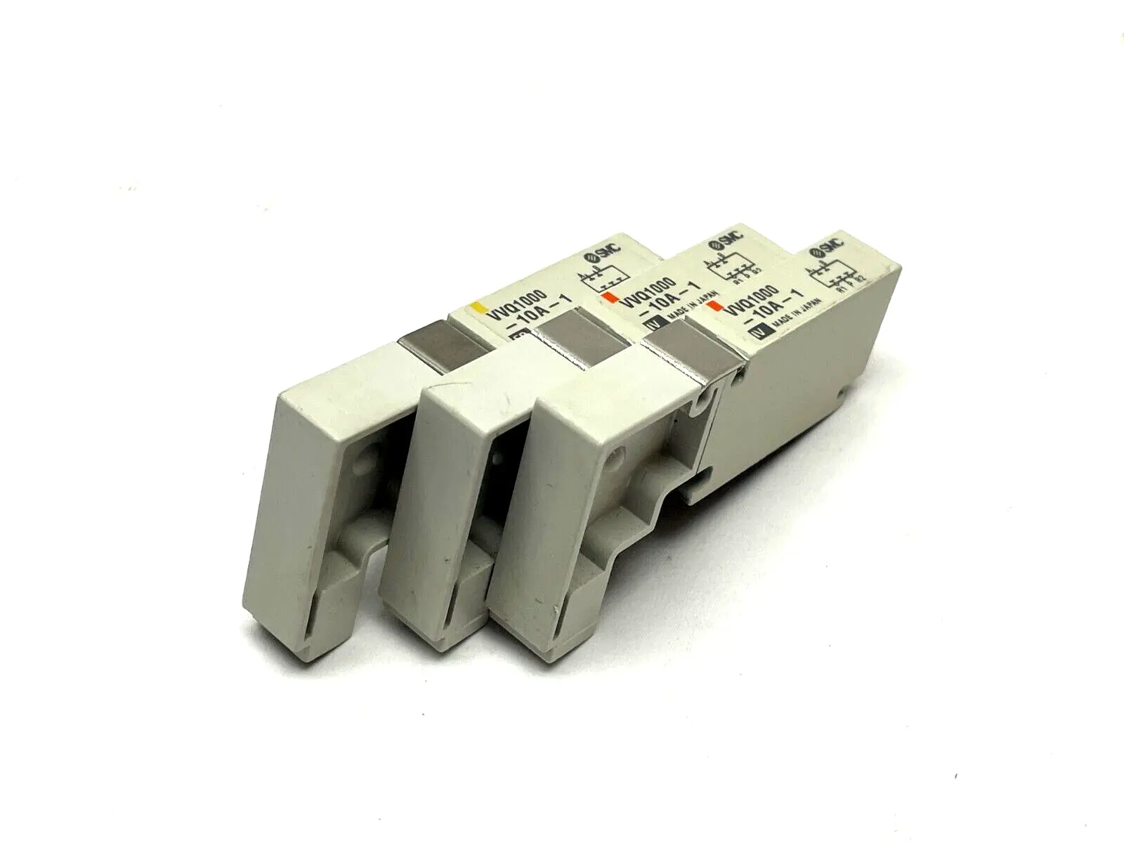 VVQ1000-10A-1 | SMC  Blanking Plate LOT OF 3 - Used