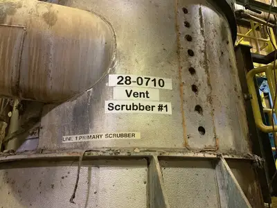 Scrubber on Blue Frame