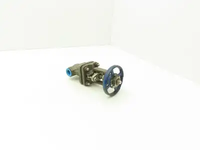 Powell 2490 Gate Valve 1/2" NPT 200PSI Stainless Steel Rising Stem