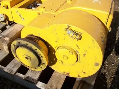 USED HUGHES-JETIN 2000 HIGH PRESSURE WATER BLASTING TRIPLEX PUMP