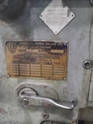 Used 1951 GIDDINGS & LEWIS 350-T Horizontal Table Type Boring Mills Pennsylvania US | Hildebrand Machinery Co. #1481794