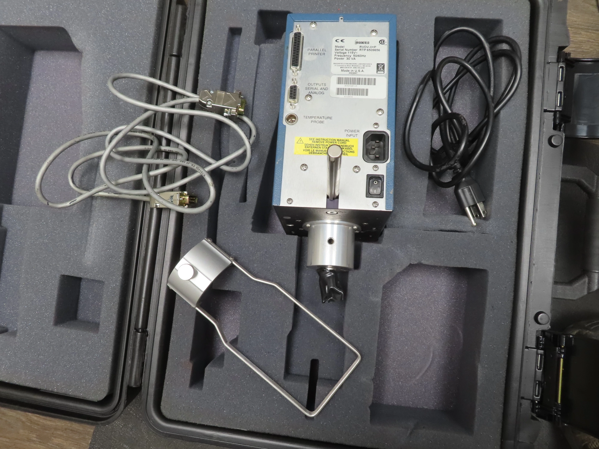 Brookfield Viscometer, RVDV-II+P