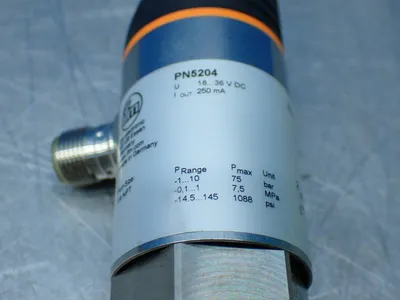 New | in-Stock IFM PN010RBN14HFPKG/UG/ Pressure Transmitters Ohio US | HGR 24 #1070376