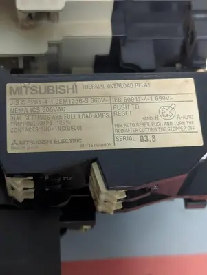 Used MITSUBISHI S-N35 Miscellaneous Equipment (Electrical & Power) | Surplus Asset Holdings #1188906