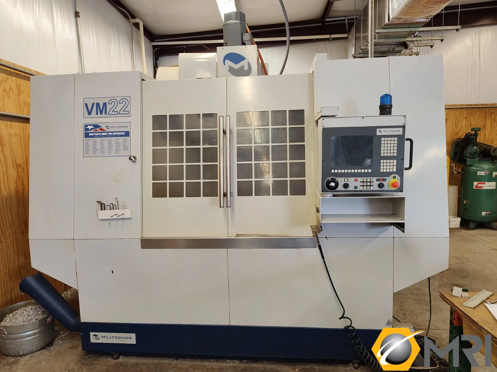 2008 MILLTRONICS VM-22IL CNC VERTICLE MACHINING CENTER | LR 85977