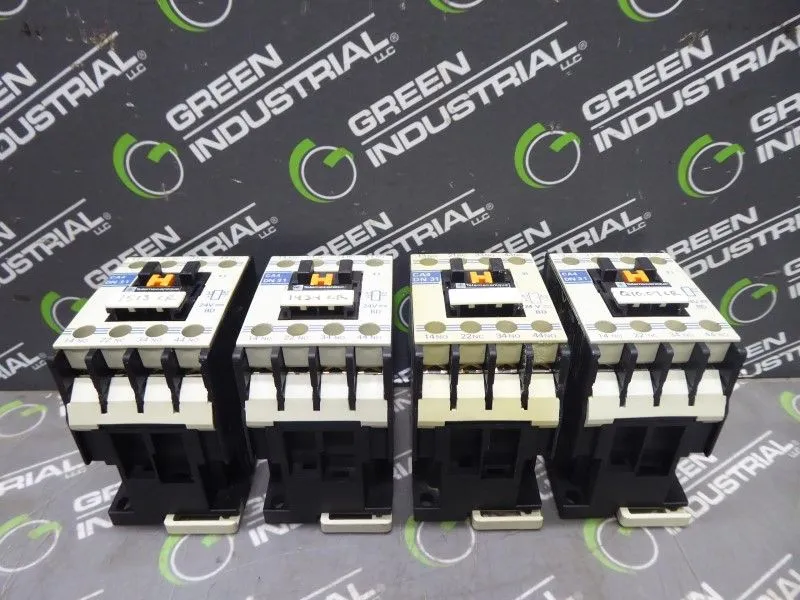 Lot of 4 Telemecanique Contactor CA4 DN31 24VDC Coil 10A 690V Used