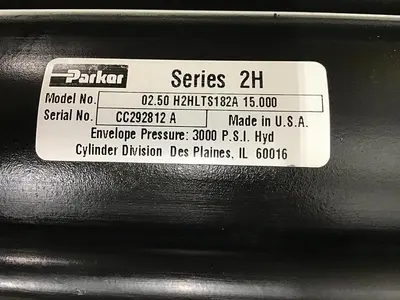 USED PARKER 02.50 H2HLTS182A 15.000