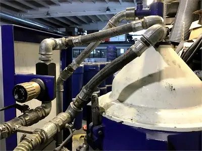 Alfa-Laval MAPX 205 TGT-24 oil purifier, SS bowl.