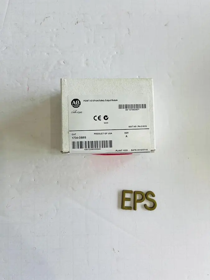 New Sealed Allen-Bradley 1734-OB8S Safety Output Module #K-1296