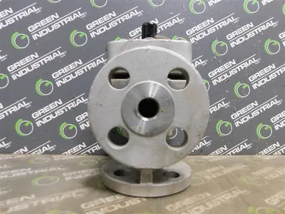 1/2 Durco G411 3-Way Plug Valve Class 150  CF8M Used