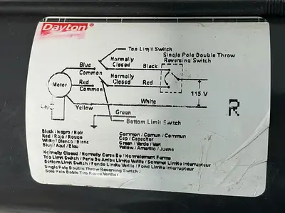 Used DAYTON 6Z086 Gearmotors Michigan US | Ideal Machinery #1231914