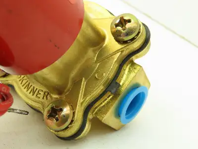 Lancer 2LD2LB3102 2-Way Skinner Hot Water Valve 3/8"NTP N.C. 0-100 psi 120v