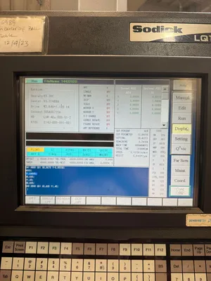 SODICK AQ535L ELECTRIC DISCHARGE MACHINES, WIRE, N/C & CNC | Machinery Network (7)