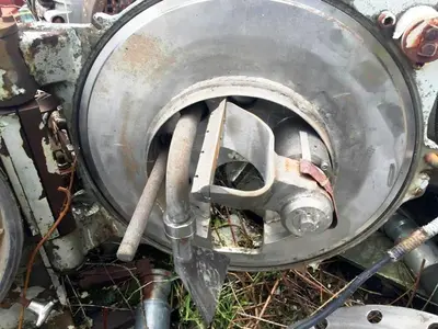 Krauss-Maffei HZ 40 peeler centrifuge, 316SS.