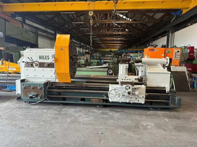 Used WMW NILES Ø 1400 X 2000 MM Engine Lathes BE | Apt International N.V #361625
