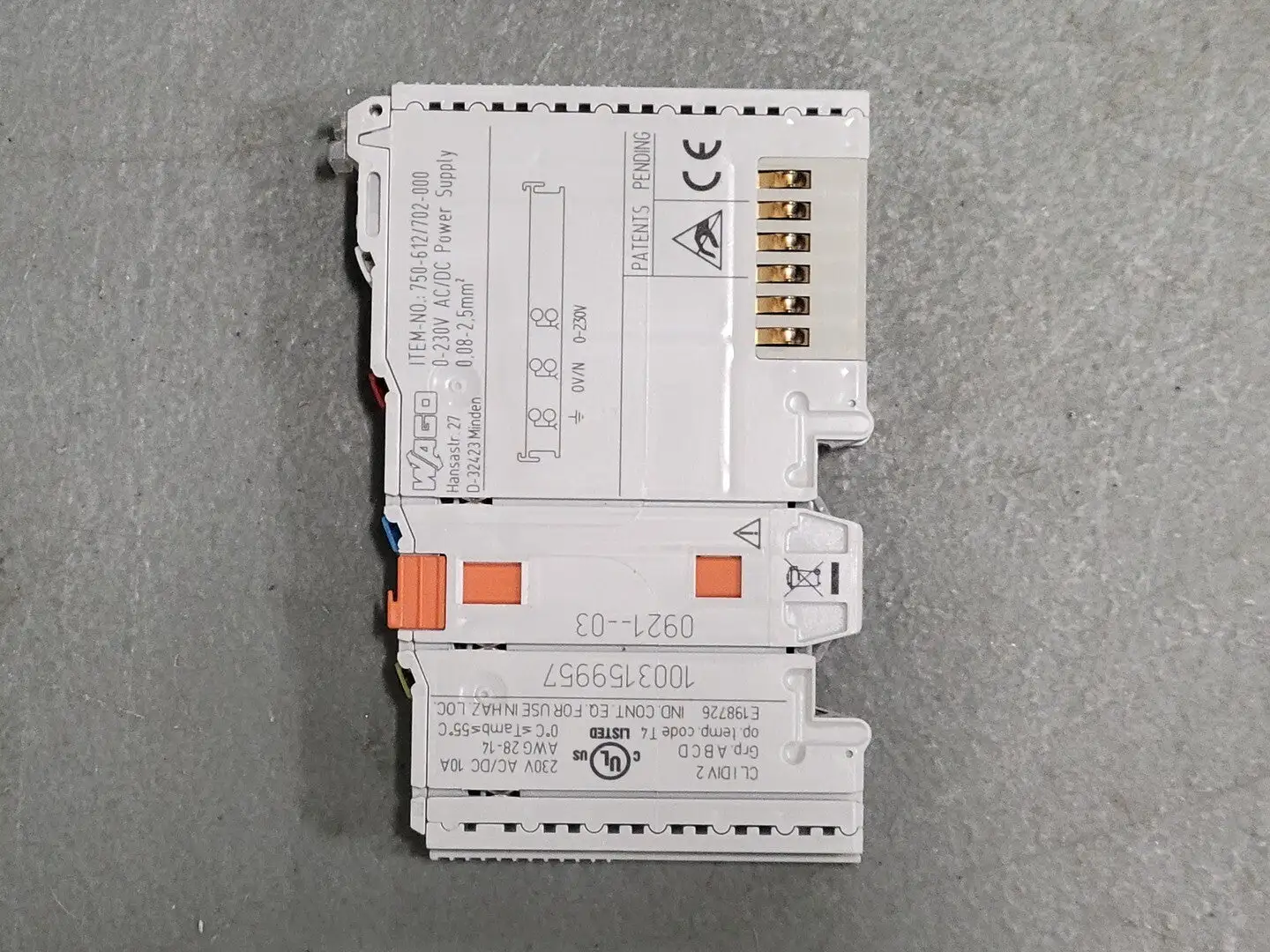 USED WAGO 750-612/702-000