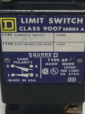 USED SQUARE D 9007AEQ2699