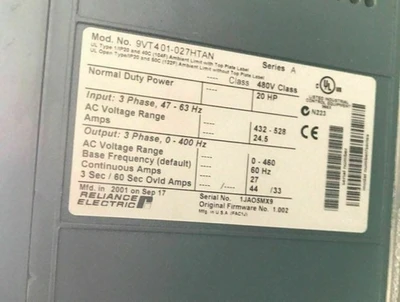 USED Rockwell Rockwell Automation VTAC 9