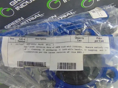 Keystone BF14 2" Lever Actuated Butterfly Valve Assembly New NIB