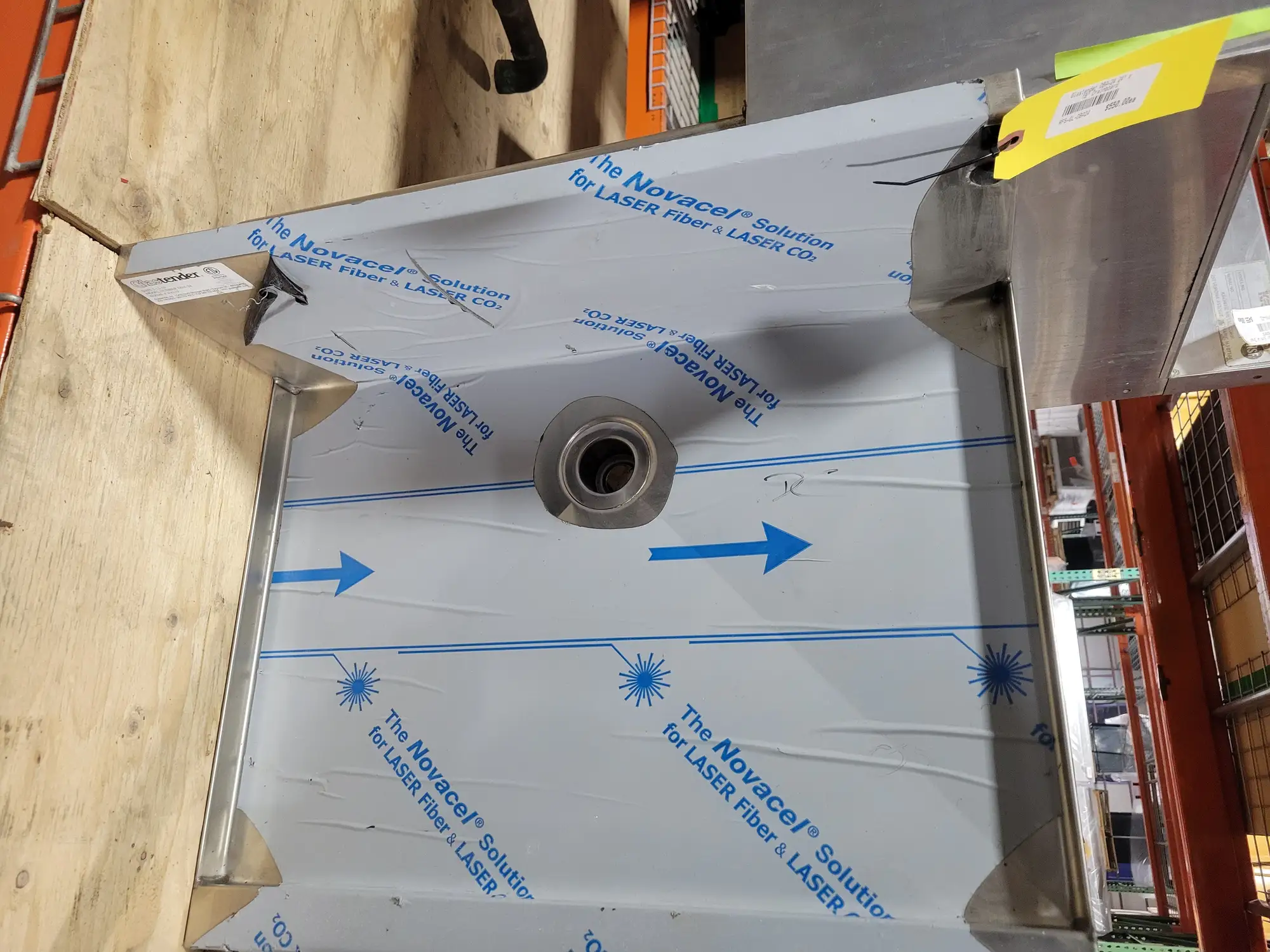 Glastender DBA-24 24" x  19" Drainboard