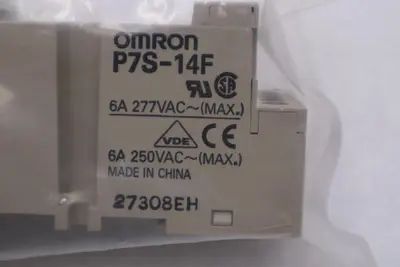 NEW  Omron P7S-14F-END  14-Pole Relay Socket 10A STOCK H1579A