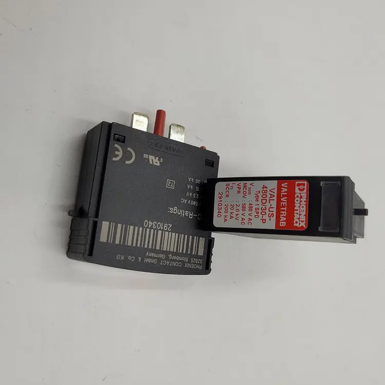 New | in-Stock PHOENIX CONTACT PHOENIX CONTACT VAL-US-480D/30-P - TYPE 1 SURGE PROTECTION PLUG - 2910340 *NEW* Connector Accessories | ND Industrial Surplus #1219025