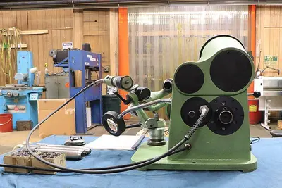 OPTIMA (MADE IN SWITZERLAND) HIGH PRECISION UNIVERSAL DRILL GRINDER