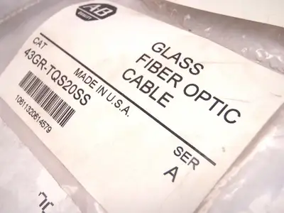 USED ALLEN-BRADLEY GLASS FIBER OPTIC CABLE