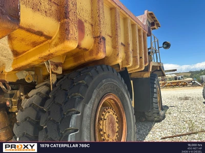 Used 1979 CATERPILLAR 769C Dump trucks California US | Proxy Equipment #1388951
