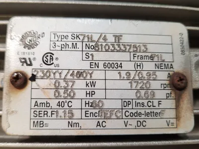 Used _UNKNOWN_ _UNKNOWN_ Screw Feeders West Virginia US | Cooper Industries #1409581