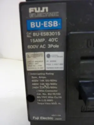 USED FUJI ELECTRIC BU-ESB3015