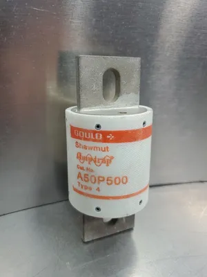 Gould Shawmut AmpTrap A50P500 Fuse, 500A 500V. 4C-42