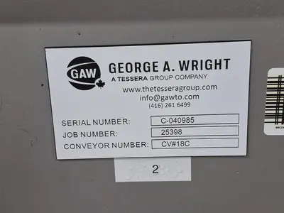 USED GEORGE A. WRIGHT CV#18C