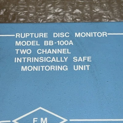 NEW Continental Disc Corp. BB-100A