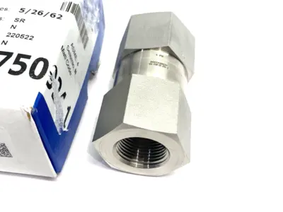 New | in-Stock Swagelok Stainless Steel Poppet Check Valve, In-line Pump & Valve Parts Michigan US | Maverick Industrial Sales #1496121